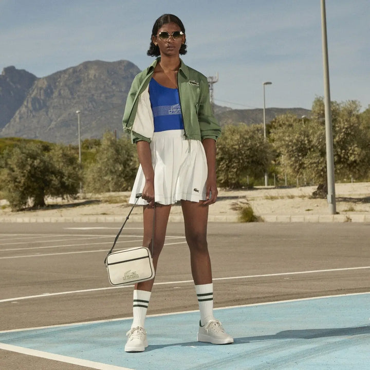 Sacoche Lacoste Blanc
