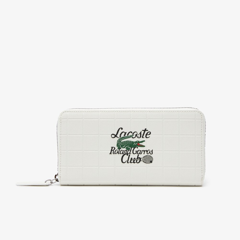Compagnon / Portefeuille Lacoste Blanc