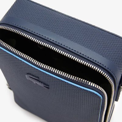 Sacoche Lacoste Bleu