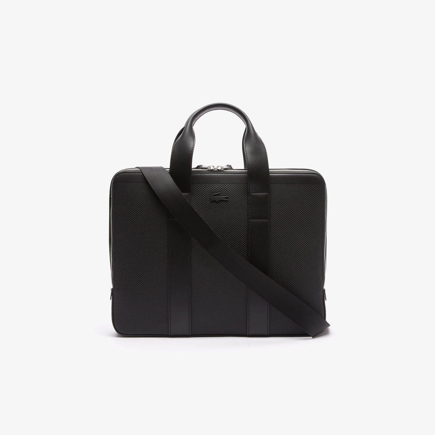 Porte Ordinateur Lacoste Noir