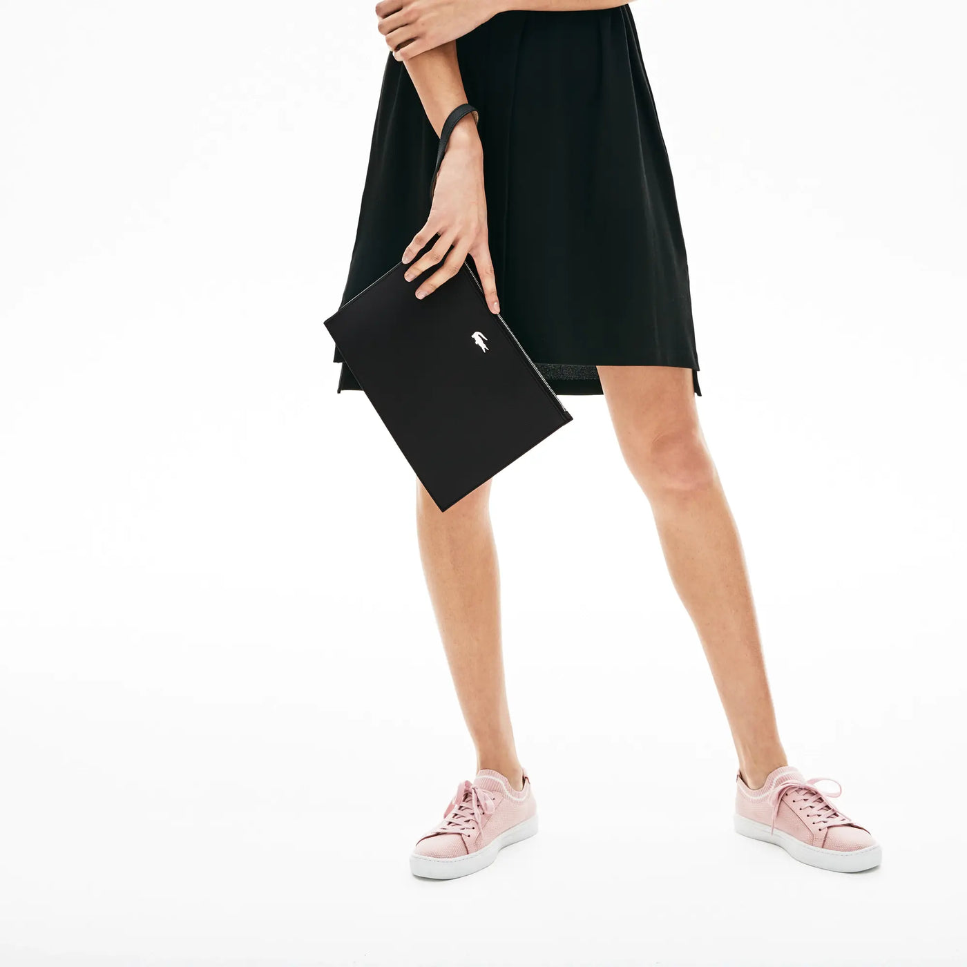 Pochette sales lacoste rouge