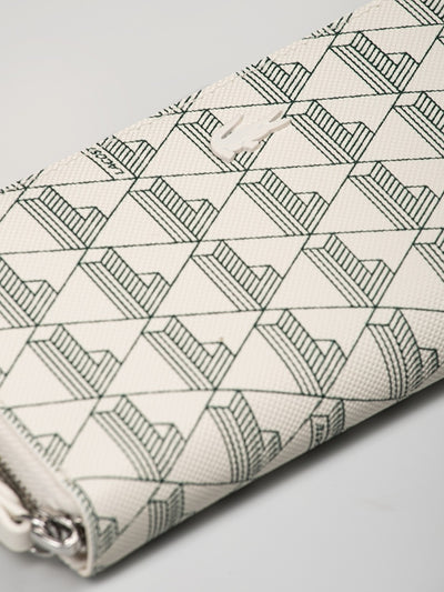 Compagnon / Portefeuille Lacoste Blanc