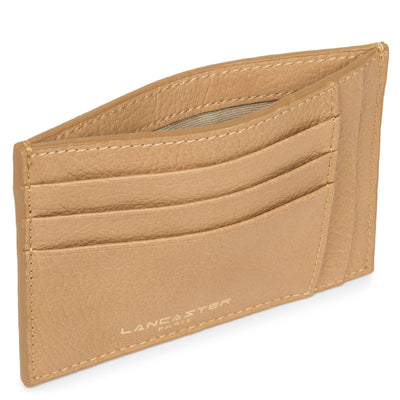 Porte Cartes Lancaster Beige