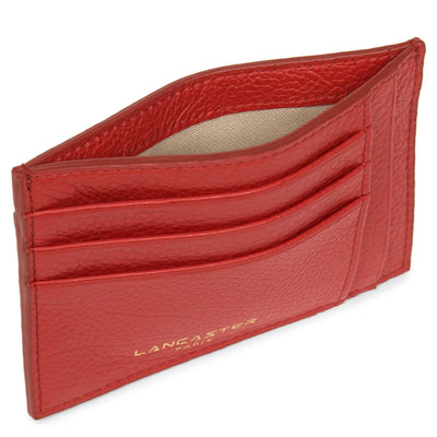 Porte Cartes Lancaster Rouge
