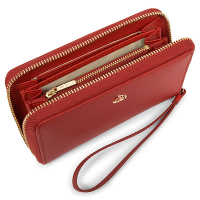 Compagnon / Portefeuille Lancaster Rouge