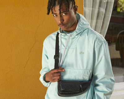 Sacoche Lacoste Noir