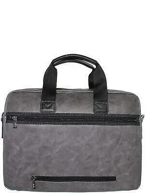 Porte Document David William Gris