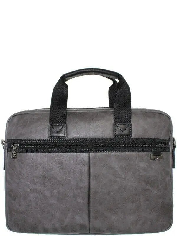 Porte Document David William Gris